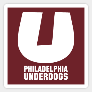 Philadelphia Underdogs Baseball 3 Magnet